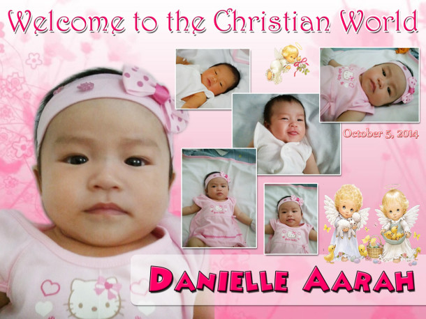 Danielle Aarah Christening