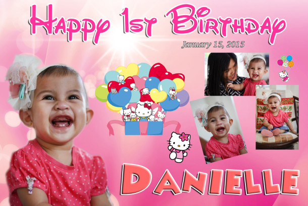 Danielle's 1st Birthday (Hello Kitty)