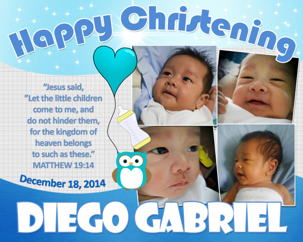 Diego (Tano) Christening