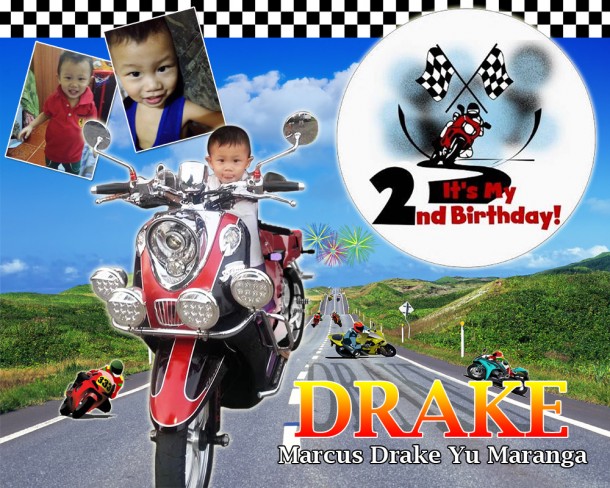 Drake's 2nd Birthday (Motorcycle Theme)