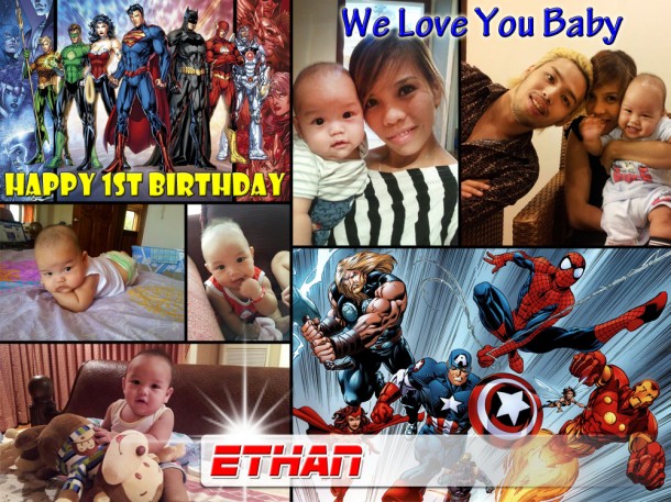 Ethan Yuki's 1st Birthday (Superhero Theme)