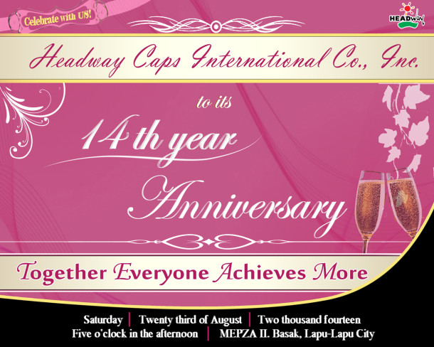 Headway 14th Anniversary