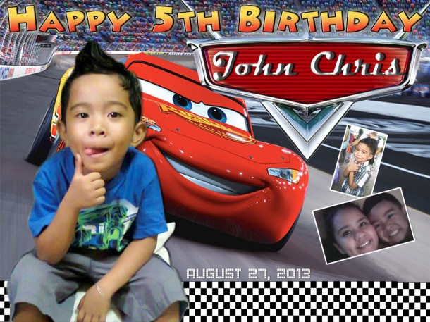 John Chris' 5th Birthday (Cars Theme)