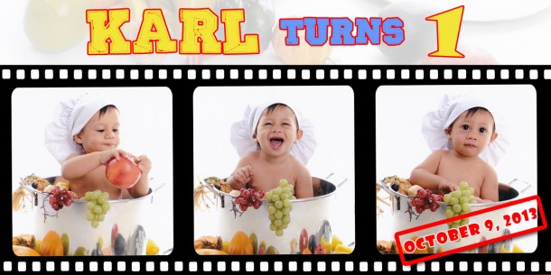Karl Turns 1 - Food Theme