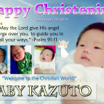 Kazuto (Suzuki) Christening