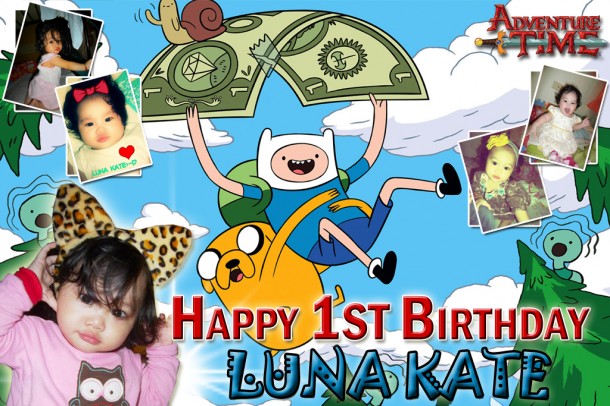 Luna Kate's 1st Birthday (Adventure Time)