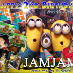 Minions Jamjam’s 2nd Birthday