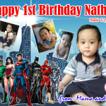 Nathan’s 1st Birthday (Justice League)