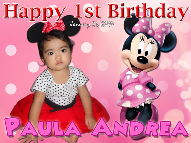 Paula Andrea's Minnie Mouse Design