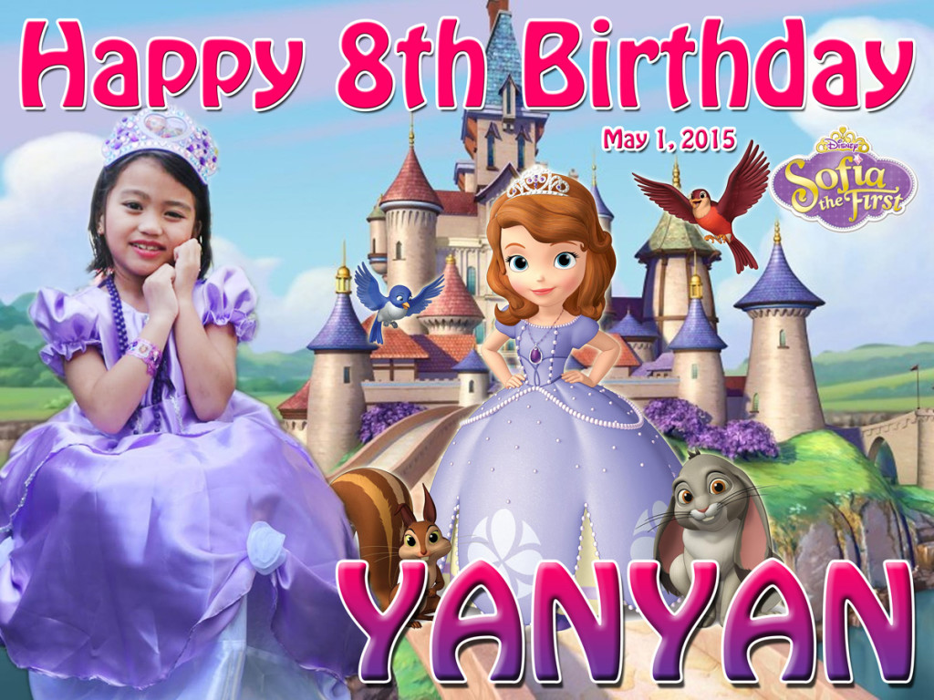 Yanyan’s 8th Birthday (Sofia the First) | Cebu Balloons and Party Supplies