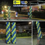 9ft Balloon Pillars for BDO’s Fun Run