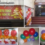 Balloon Decoration Set for Virginia Farms Inc Christmas Party