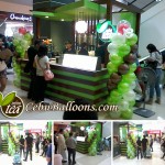 Balloon Pillars for Infinitea Cebu (Pacific Mall)