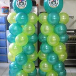 Balloon Pillars with Logo for University of San Carlos