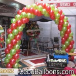 Basic Balloon Arch at Realty Options