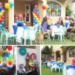 Avengers Balloon Setup at Alpha Executive Homes in Talisay