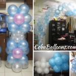 Balloon Decoration for Debut (Cess @ 18) at Amara