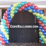 Basic Balloon Arch (Red, Blue, Yellow, Green)