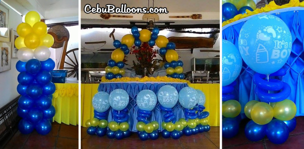 Boy's Christening Decors at Villa Esperanza