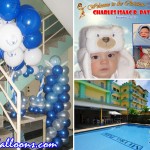 Christening Balloon Decoration at Metro Park Hotel Cebu