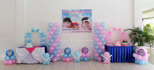 Christening Decor Package with Tarp & Giveaways (Perocho) at Baywater Clubhouse