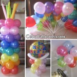 Colorful Balloon Decoration for a Manager’s Birthday