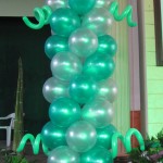 Column with Mother Balloon (Green)