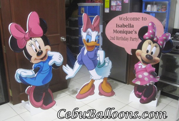 Daisy & Minnie Mouse Standees