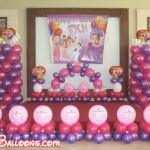 Disney Princess Balloon Setup at Montebello Hotel