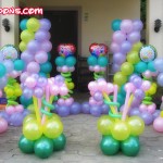 Disney Princess & Tinkerbell Balloon Decoration Setup