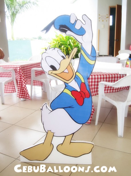 Donald Duck Styro Standee