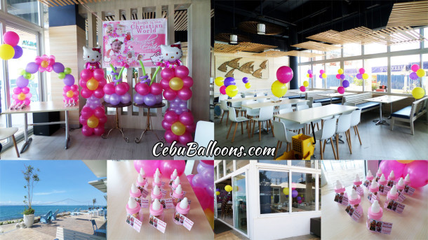 Hello Kitty Theme for a Christening at Parilya Restaurant, Il Corso, City di Mare