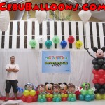 Mickey & Ben 10 Balloon Setup at Talamban Leisure Center