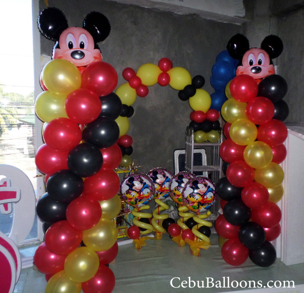 Mickey Mouse Balloon Decors at CSI-Area, Pagsabungan