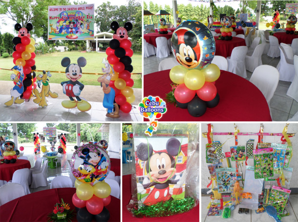 Mickey Mouse Decoration & Party Supplies at Silver Hills Clubhouse