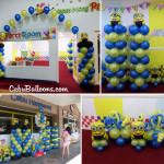 Minions Balloon Decoration Package at Cebu Happy Mong Kids Park