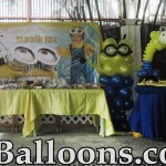 Minions Theme Balloons at Metro Park Hotel