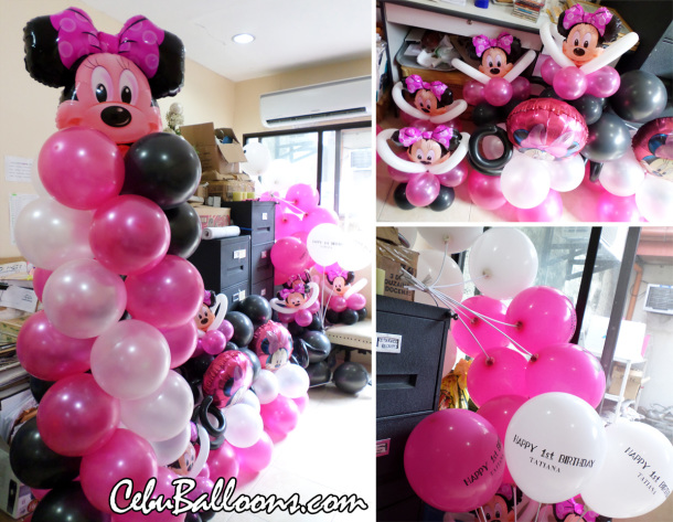 Minnie Mouse Balloons at Ipar's Restaurant (Office)