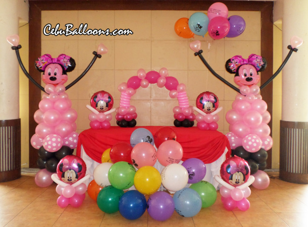 Minnie Mouse Sulit Decor A for a Dedication at Sugbahan Food Corner