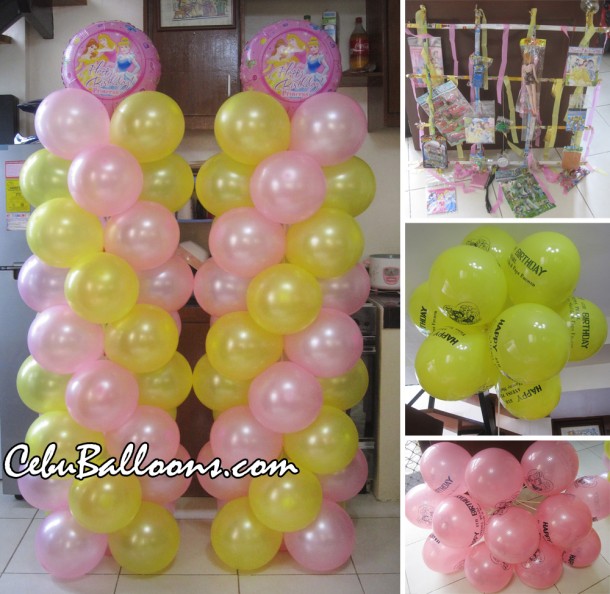 Princess Balloon Decors at Villa Musica