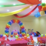 Rainbow Arch Balloons at Playmaze Park Mall