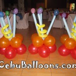 Stage Decors with Micro Balloons