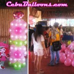 Strawberry Shortcake Balloon Decoration at Ocean Pearl Resort