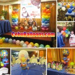 Up (The Movie) Balloon Decoration Setup for Birthday