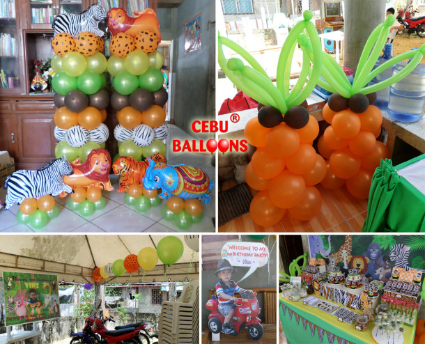 Safari Balloons, Desserts & Party Supplies at San Vicente Liloan