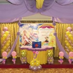 Rapunzel Theme Balloon Decoration at Sarrosa Hotel (Tanzanite Room)