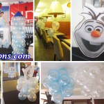 Composite – Frozen Theme Decoration and Birthday Party Package