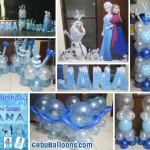 Disney Frozen Balloon Decoration, Styro Backdrop & Party Supplies at Lakwatsa