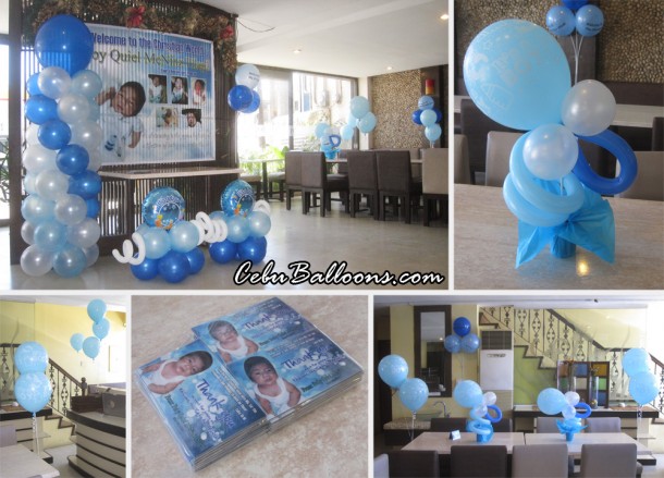 Christening Balloon Setup at Sugbahan (Ground Floor)