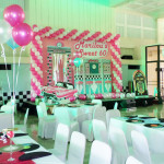 Balloons & Styro Decoration for a 1950s Theme 60th Birthday Party at Cebu Country Club